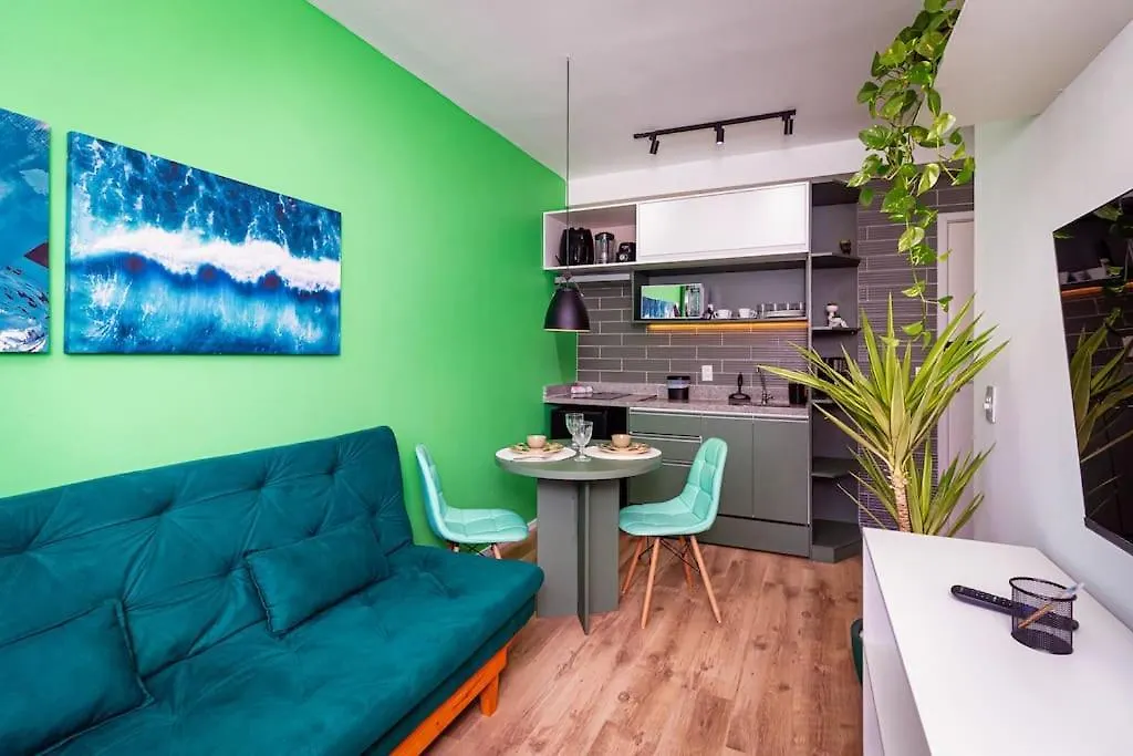 Appartamento Lancamento! 4 Hospedes, Garagem, Av. Paulista San Paolo Brasile